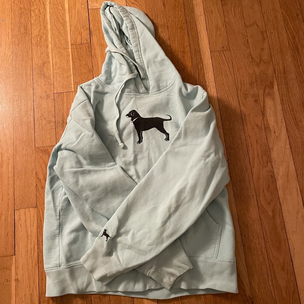 Black dog sweatshirt
